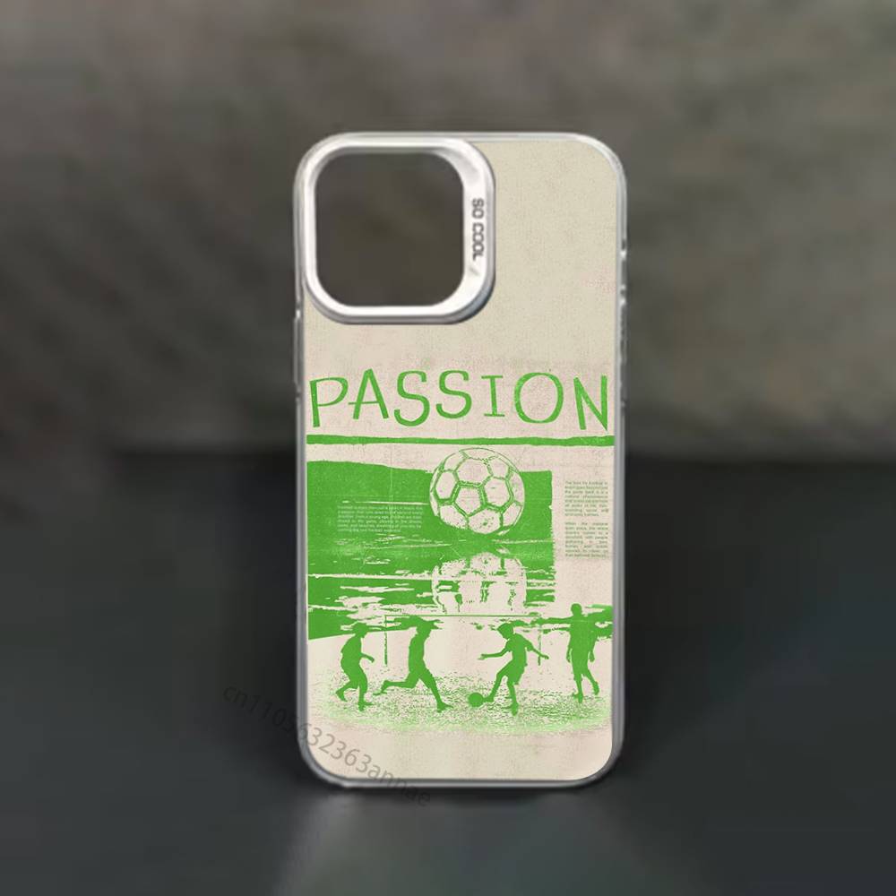 

Fire Football Soccer ball Phone Case for iPhone 15 16 Pro Max Air SE 11 13 Pro 14 Plus 12 11Pro 15Pro Max 16e Cover iPhone16plus