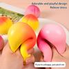 Fidget Toy Cartoon Pfirsich PU Squishy Langsam aufsteigend Stressabbau Kawaii Kinder Squishies Spielzeug Frucht Quetschbälle Geschenk für Kinder