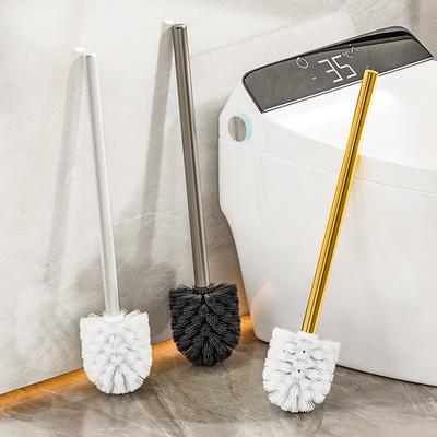 Roestvrij Staal Toiletborstel Badkamer WC Zwart Keuken Schoonmaakborstel Zilveren Toiletborstel Schraper Badkamer Schoonmaakbenodigdheden