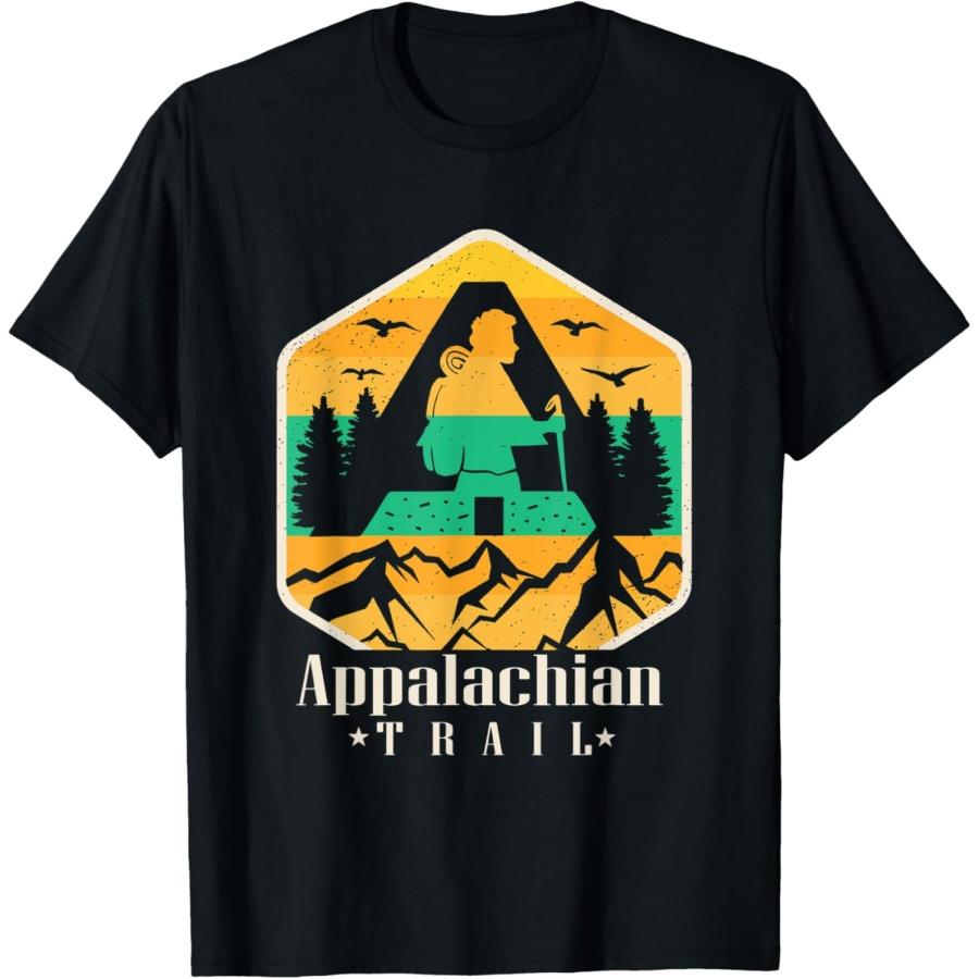 Mountain range Hiking trail Appalachian Mountains Souvenir T-Shirt S