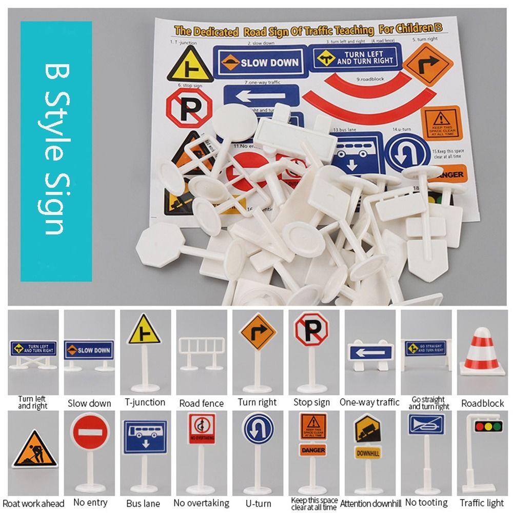 Mats Road Carpet Playmat City Parking Lot Roadmap Climbing Mats Toys DIY Traffic Road Signs