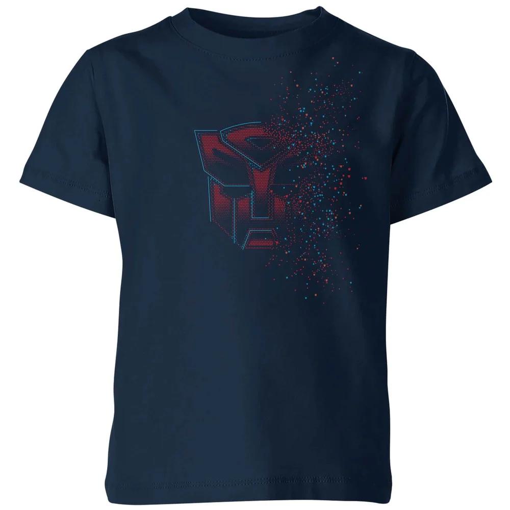 Transformers Autobot Fade Kids  T-Shirt - Navy - 3-4 Years 100