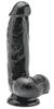 Jr Aby Dildo 12 X 4cm Black - Get Real TOYJOY - Black Dildos