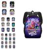 Adorable Inside Out 2 Cartoon Backpack For Kids Spacious Polyester School Bag