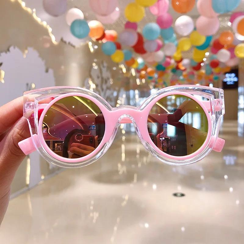 Kids Sunglasses Cute Sunglasses Sun Protection Polarized Glasses Fashion Boys Girls Trendy Cartoon Sunshades Lentes