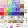 DIY Jewelry Bead Bracelet Kit: Educational Toy Set for Kids with Handmade Gift Box