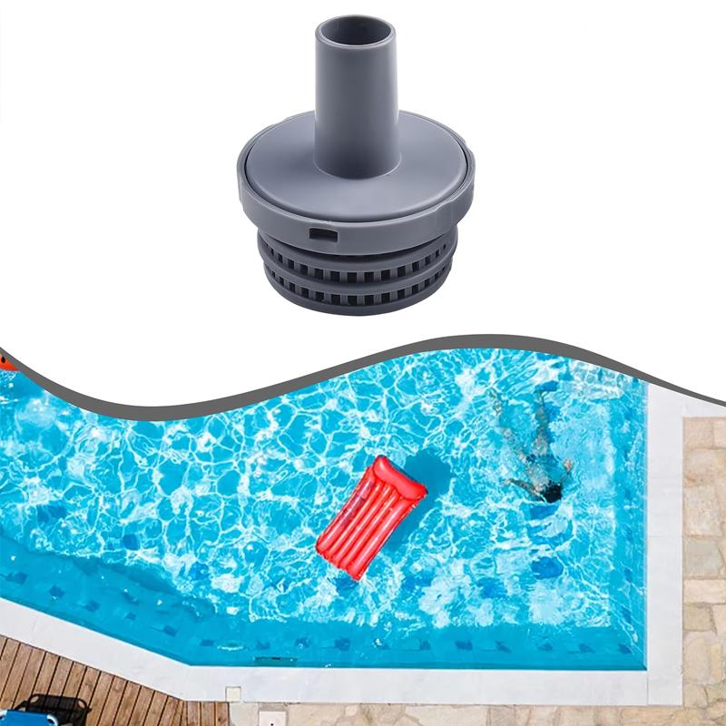 3pcs Pool Filter Valve Plug With Mesh Screen Frame Pool Wall Valves Filter Mesh Holes PVC Soft Plugs For Swimming Pool Accessory