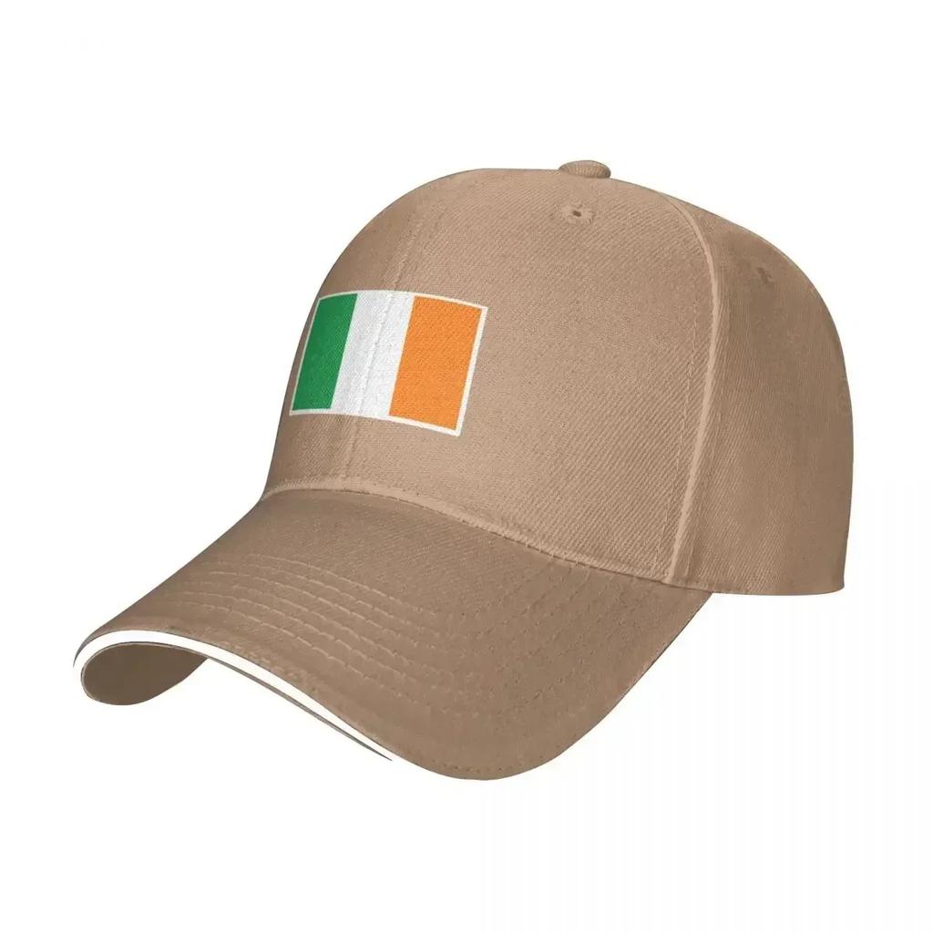 Flag Of Ireland Irish Flag Hiking Baseball Caps For Womens High-end Unisex Beach Sunscreen Hats Hip Hop Trucker Cap