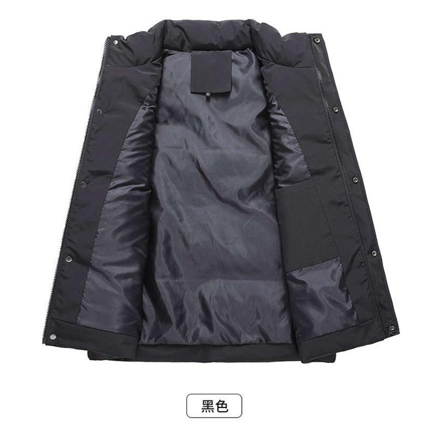 2025 Zimní Pár Vesta Pánský Kabát Teplá Mládež Volná Vesta Pánská Bavlněná Bunda Pánská Ramenní Vesta