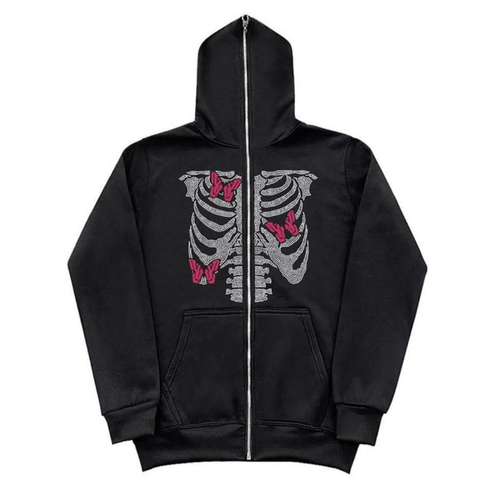 Куртка с капюшоном в стиле ретро Харадзюку — фото 15