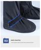 Full Coverage Waterproof High-Top Non-Slip Shoe Covers for Men & Women - Thickened and Wear-Resistant for Rainy Days