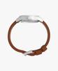 Taimaegseu Expedition Field Watch Solar-Powered Leather Watch 36Mm
