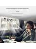 Solar-Powered Car Exhaust Fan Interface Car Fan Car Interior Cooler Air Circulation Fan Mini Fan Car