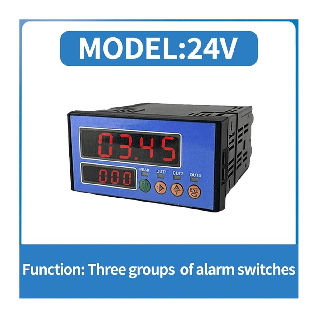 Load Cell,Load Cell Sensor, Double 5-Digit Segment High Speed Acquisition Instrument for Load Cell S Type Torture Pull Pressure Sensor Detect and