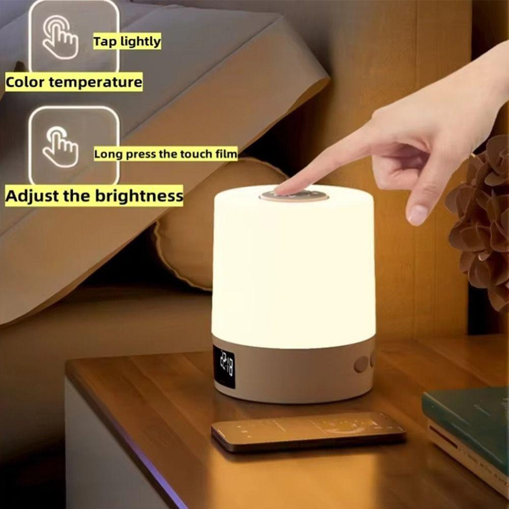 Eye Protection Dimmable LED Desk Lamp Remote Control Touch Control Bedside Lamp USB Charging Three Colors Table Lamp Sleeping