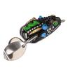 1pcs Mini Frog Soft Bait 60mm 5.5g Double Hide Hook Fishing Lure Bionics Sequin Frog Bait Artificial Lifelike Thunder Frog Lure