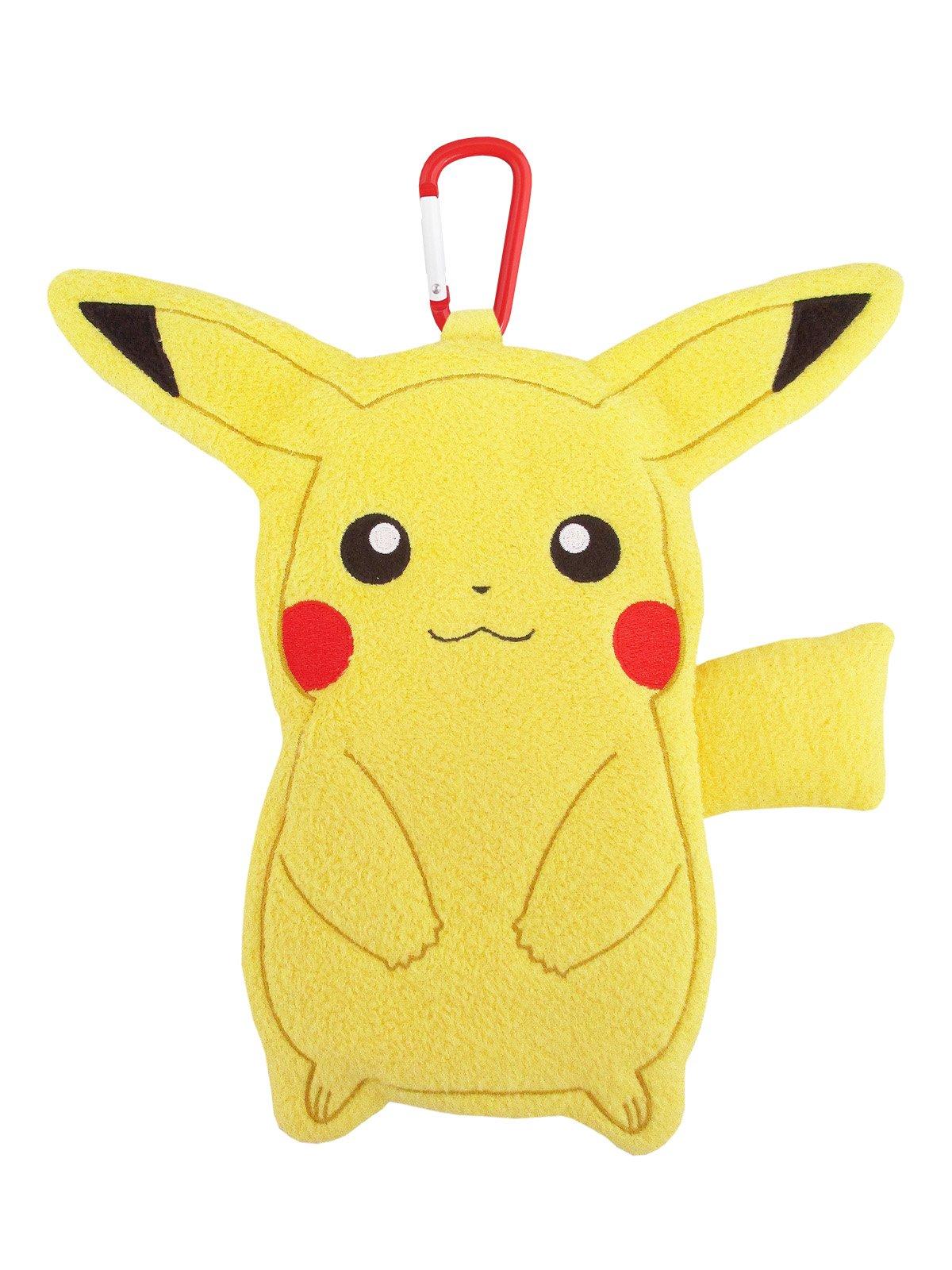 

San-Ei Boeki Pokemon Petafuwa Pouch PZ27 Пикачу Плюшевая игрушка Высота 25 см