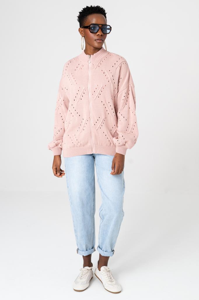 Blash Powder Pink Women's Cardigan 36/38