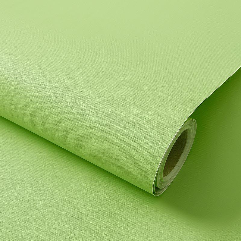 Solid Color Wallpaper Self-adhesive Bedroom Dormitory Background Wall Paper Waterproof Household Room Living Room Decoration Bathroom