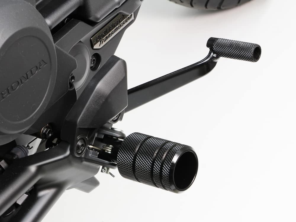 Hurricane HF5115B Foot Pegs Knurled Front Black Anodized Reble 1100/DCT (SC83)