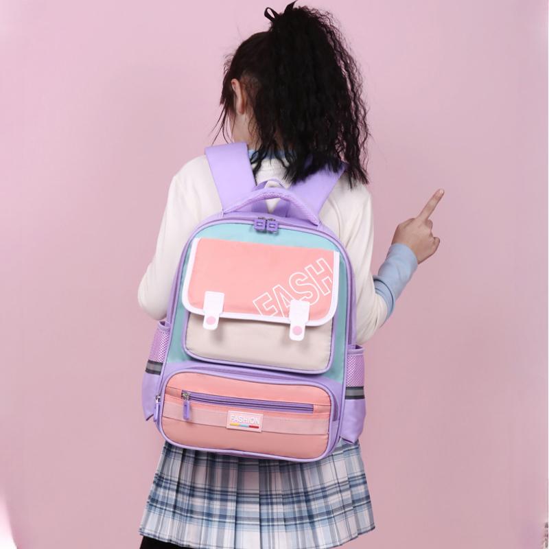 Waterproof Schoolbags Teenager bag Student School Bags Children Backpack With Purse High School Kids backpacks