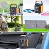 Flashfish A201 172WH 200W 220V Power Station + TSP 18V 100W Foldable Solar Panel Emergency Energy Kit With DC/USB Output