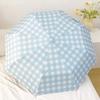 Windproof/Sunproof Automatic Umbrella UV Protection UPF 50+ Dual-use Sun Umbrella Black Coated Protection Rainproof