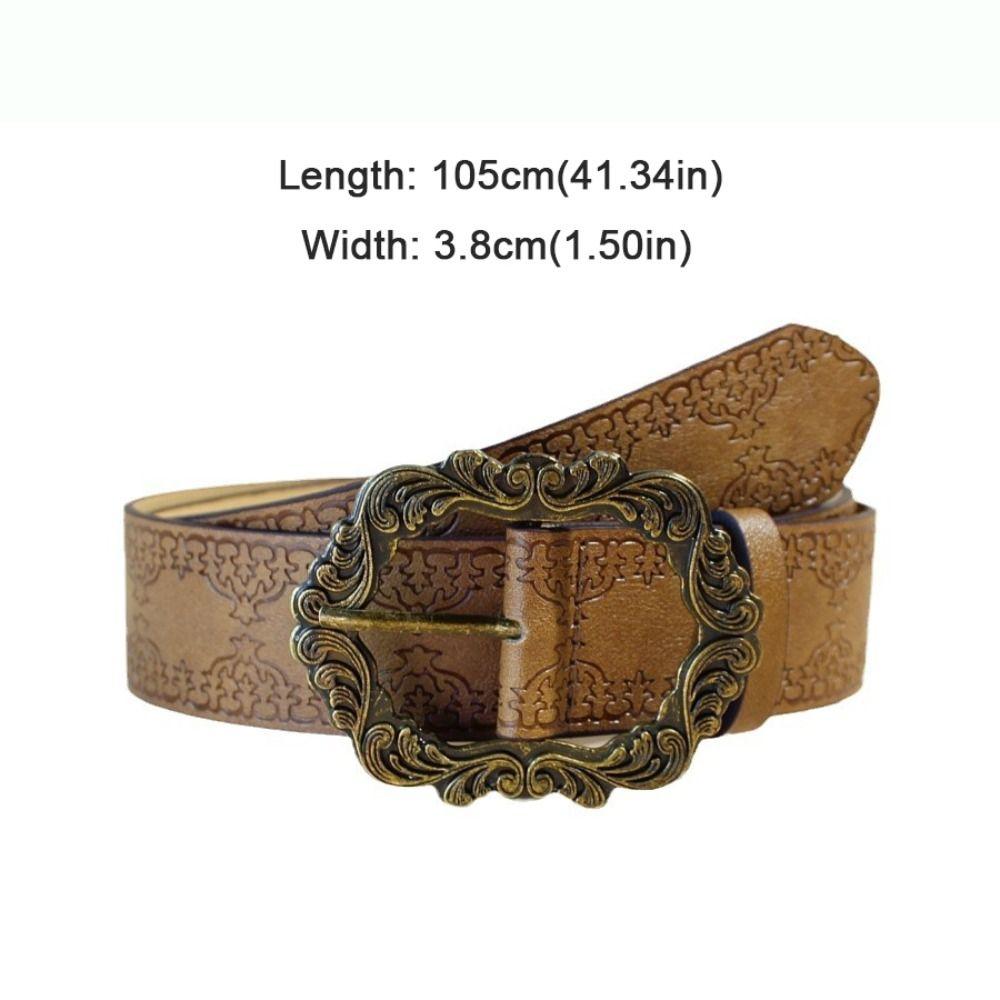 Hip Hop Bohemian Style Belt Y2K Waistband Vintage Worn Waist Belt
