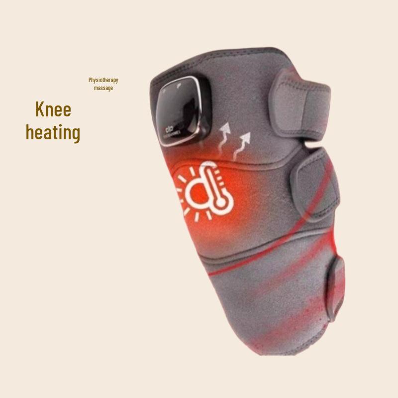 Magnetic Knee & Shoulder Massager with Heat, Rotation, and Vibration - Electric Therapy for Joint Pain Relief
