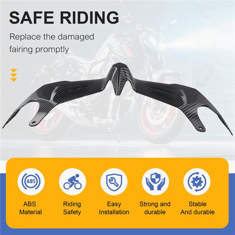 A51K-Motorcycle Fairing Aerodynamic Winglets Front Cover Wind Wing For Yamaha YZF R3 R25 2015-2018