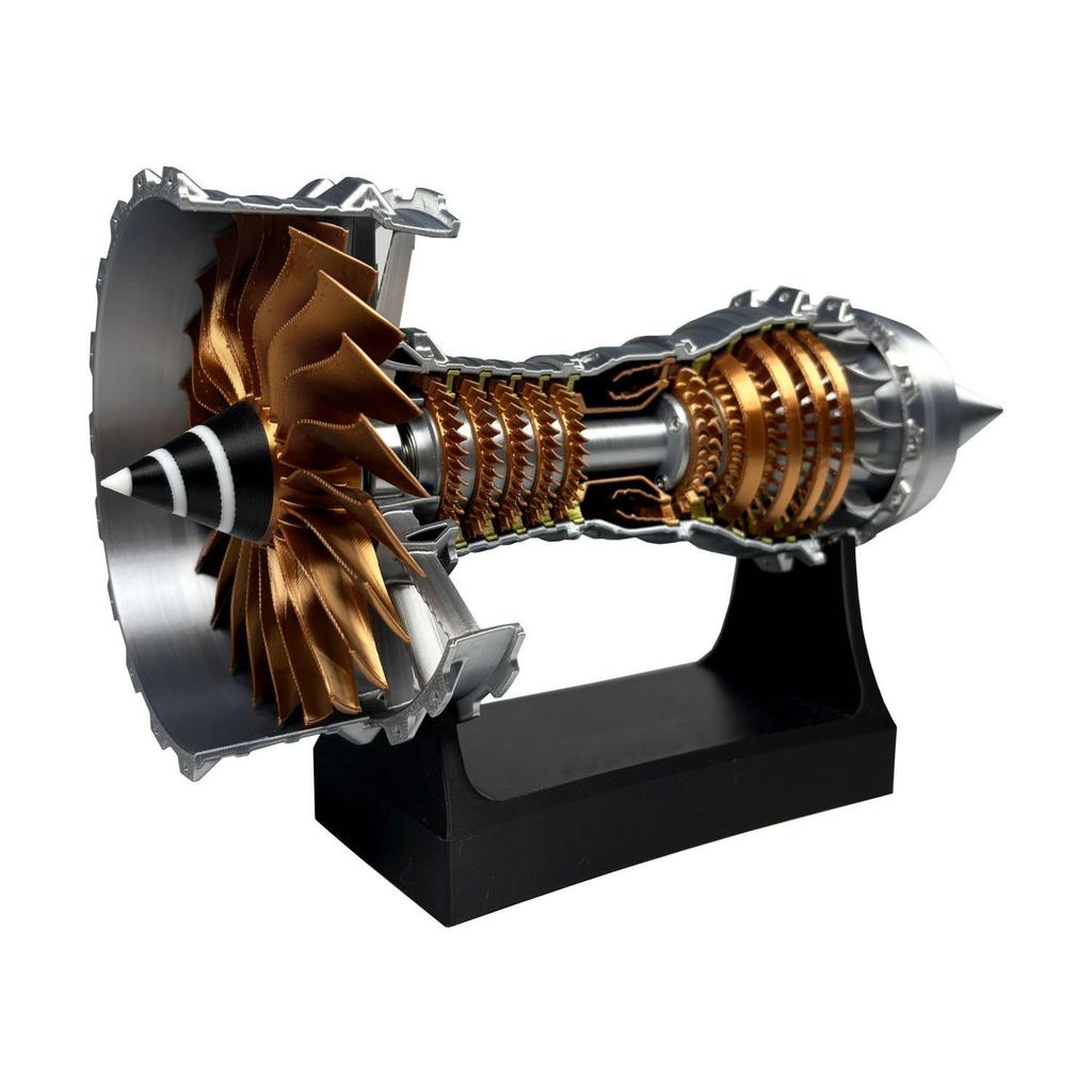 Aviation Turbine Engine Model Toy - Children's Birthday Gift Ornament