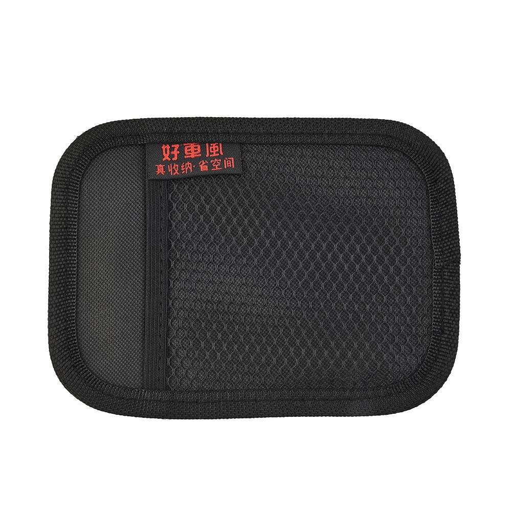 Bolsa de Rede para Carro com Adesivo Porta-Celular Organizador Bolsinha Acessórios Novo