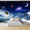 Schönes Universum Sternenhimmel 3D Fototapete Wohnzimmer Schlafzimmer TV-Hintergrund Decken Dekoration Wandbild Papel De Parede