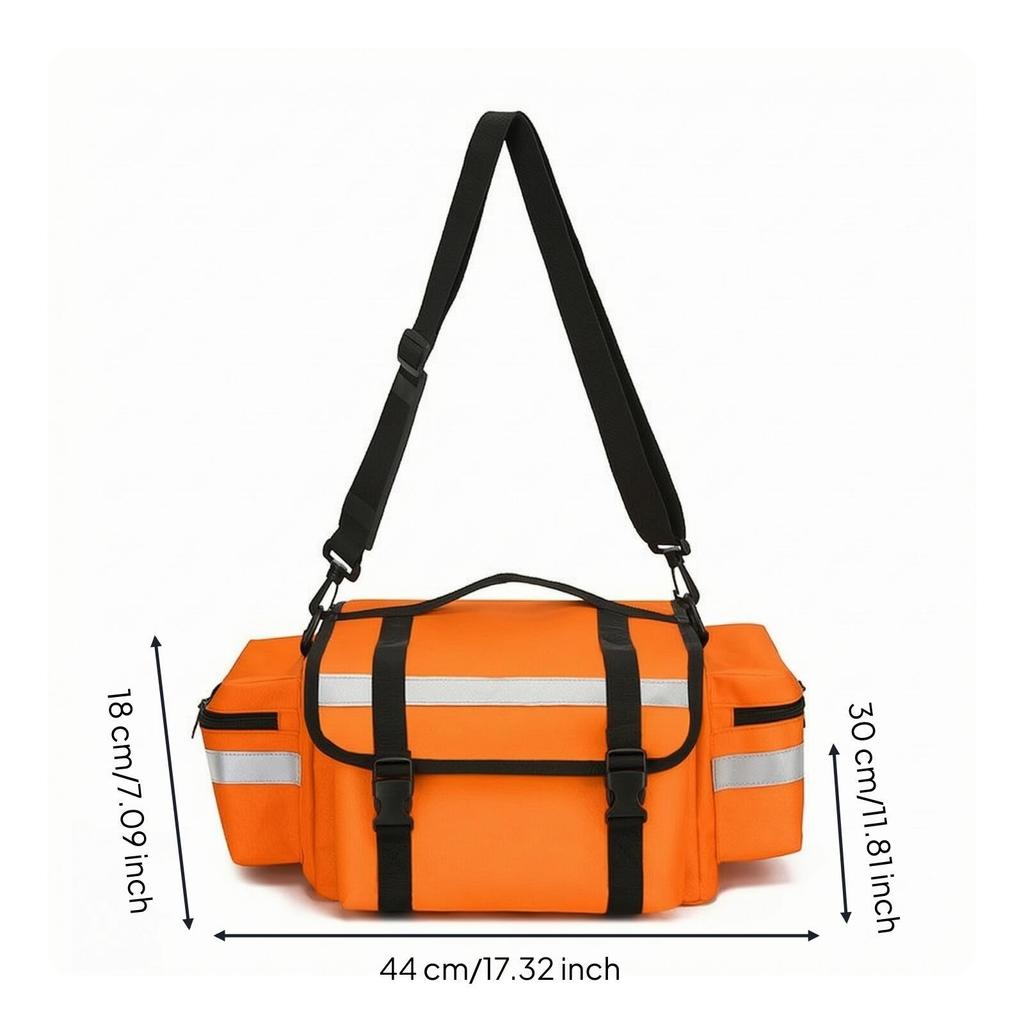 Portable Waterproof First-Aid Shoulder Bag Hands-No-Hands Tool
