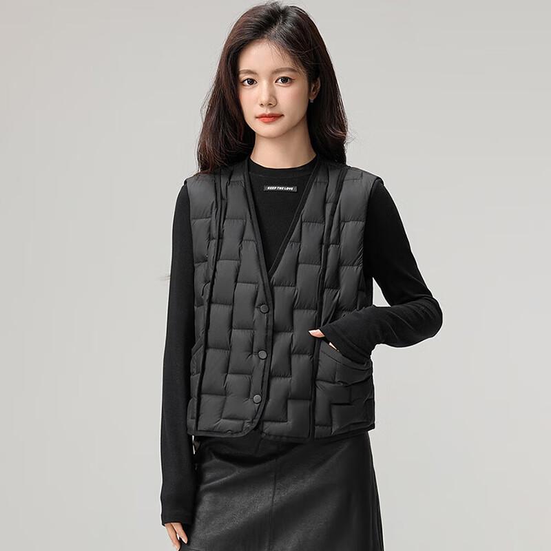 Snowflying Women's Short Down Vest