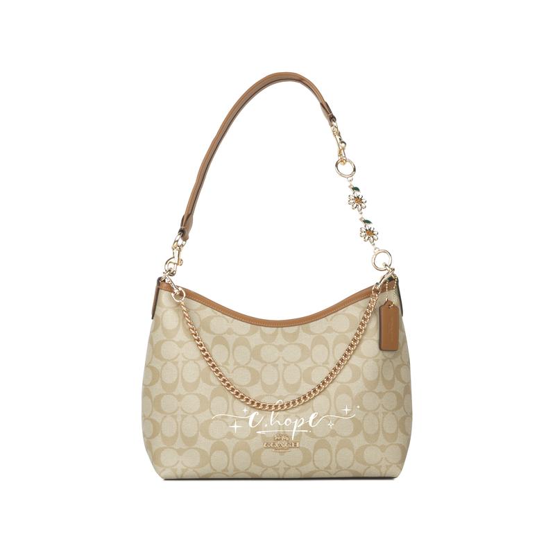 

COACH shoulder bag [Customized Bag] Laural 31 Jiuqi Gummy Bear Commuting PVC Hobo Underarm Single Crossbody Handbag Large Caramel chestnut cake коричневий