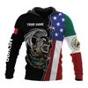 Sweat à capuche mexicain très populaire pour homme Sweat à capuche imprimé 3D Sweat à capuche décontracté pour le commerce extérieur