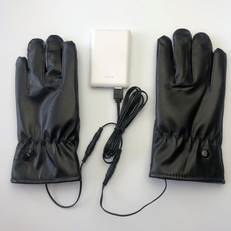 Electric Heating Thermal Glove Riding Warm Mitten for Men Women Full Finger Glove for Touch Screen Gloves