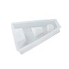 English Letter Shape DIY Silicone Mold 3D Handmade Candle Holder Molds Gypsum Resin Mold Craft Candlestick Mould Decor