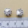 10 Pcs/lot Animal Dog Paw Prints Bear Paw Charms Beads Fit Bracelets & Bangle Diy Large Beads for Jewelry Making