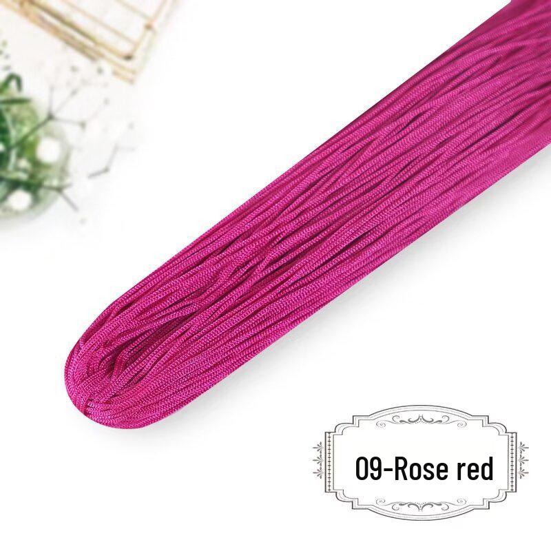 Bright Silk Hollow Yarn Crochet Shoes & Bag Thread - Fine Wool for Knitting & Handmade Crafts