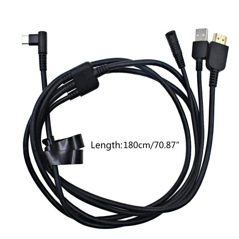 3 IN 1 Data Sync Cable  Cord forKamvas Pro 12 KamvasPro 13 KamvasPro 16 Drawing Tablet Monitor Cable