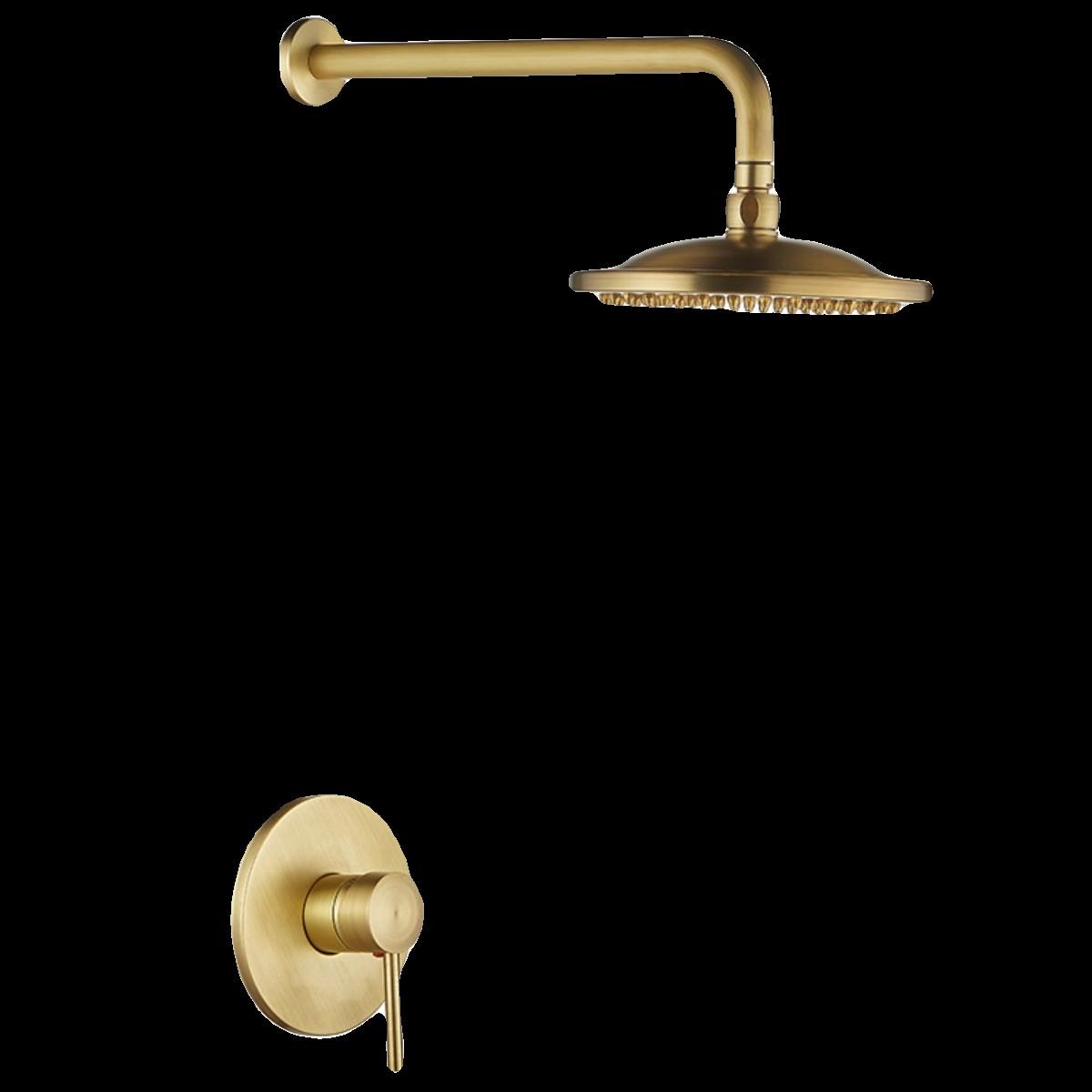 

Tuqiu античный бронзовый латунный смеситель для душа в ванной комнате, набор клапанов с круглой душевой головкой, настенный комплект для душа в ванной комнате