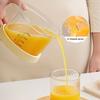 Transparent Hand Press Squeezer Scale Measure Fruit Residue Separator Manual Fruit Juicer  Home Use