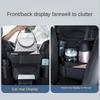 Leder Auto Sitz Mitte Aufhänger Aufbewahrungstasche Für Handtasche Taschentuch Wasserbecher Taschen Taschen Verstauen Aufräumen Organizer