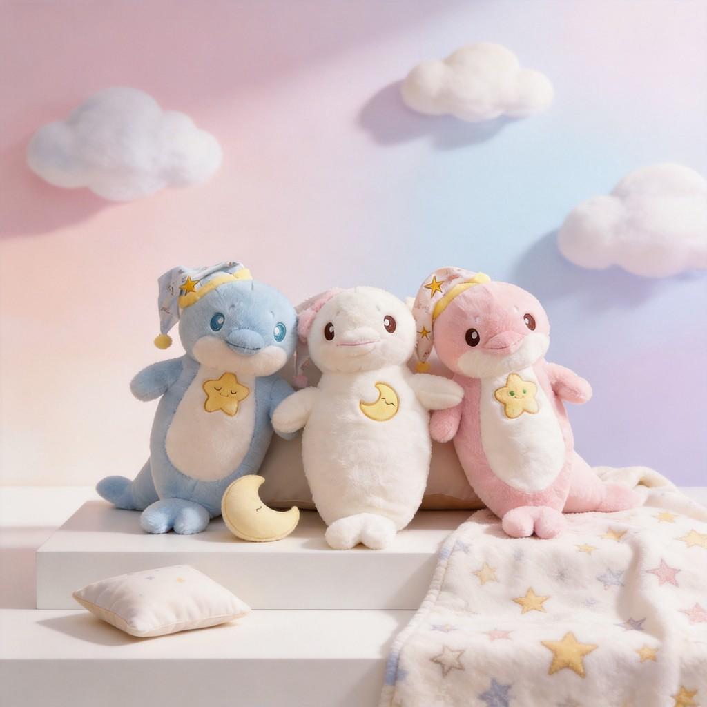 Water Pig Plush Toy For Kids Girls Soft Cotton Baby Sleep Pillow Gift