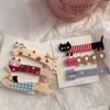 Cute Long Cat Duckbill Hair Clip Sweet Girl Funny Bangs Make-up Tools Hairpin Cartoon Animal Headwear Hair Accessories Gifts