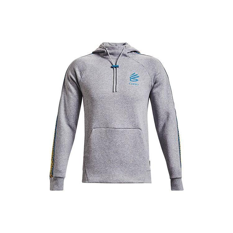 

Толстовка из флиса с боковой панелью Under Armour Curry Series Серая 1366626-011 XXL