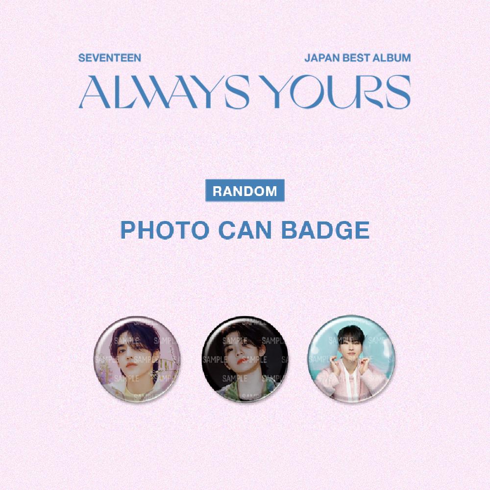

Предзаказ SEVENTEEN ALWAYS YOURS Значок в банке с фотографией