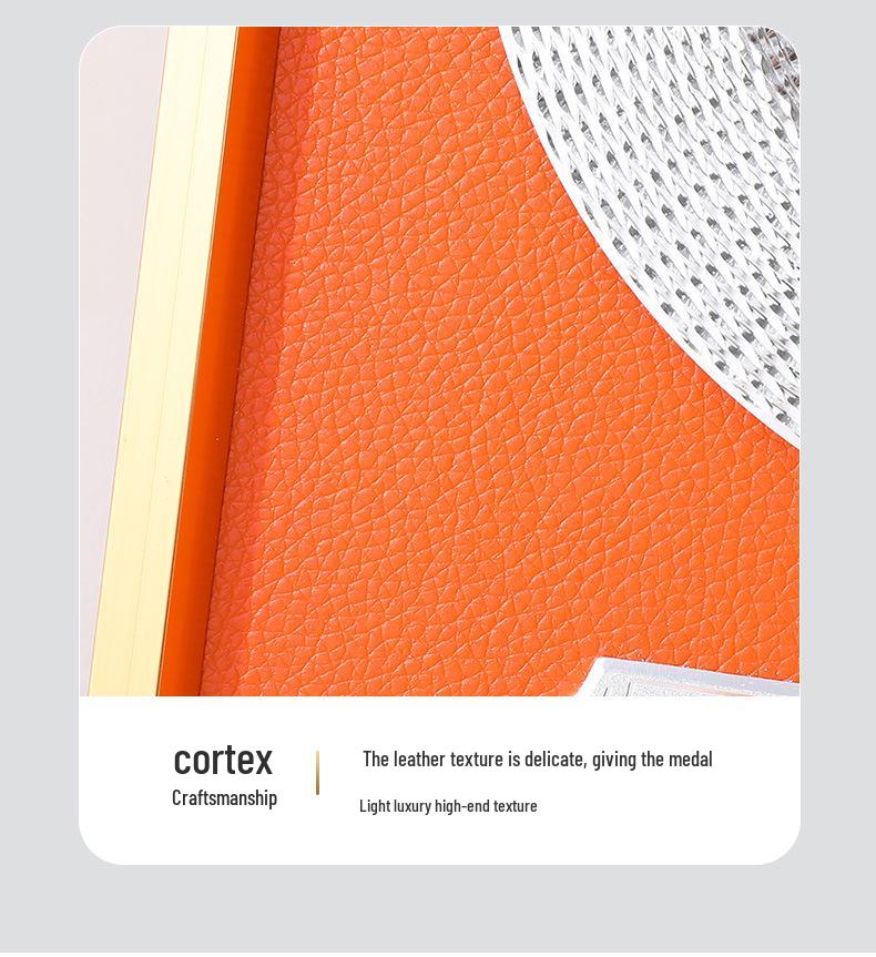 Premium Metal and Wood Round Honor Plaque – Outstanding Employee & Franchisee Award